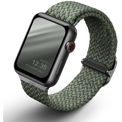KENZAN UNIQ-40MM-ASPGRN Apple Watch 38／40／41MM用編み込みバンド ASPEN CYPRESS GREEN UNIQ40MMASPGRN 5,377円