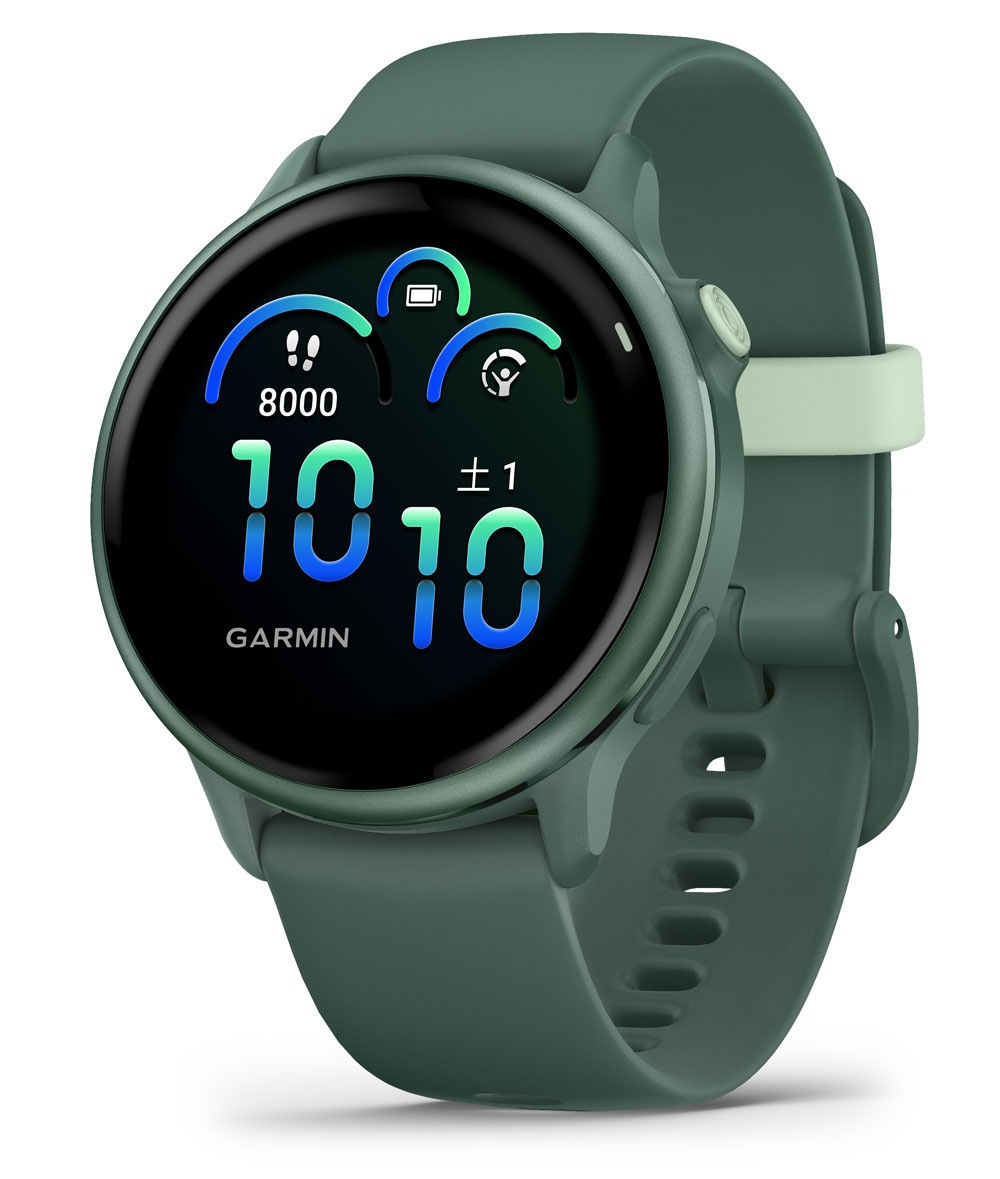 ガーミン vivoactive 6 Jasper Green / J. Green Metallic　【Suica対応】スマートウォッチ 010-02985-32