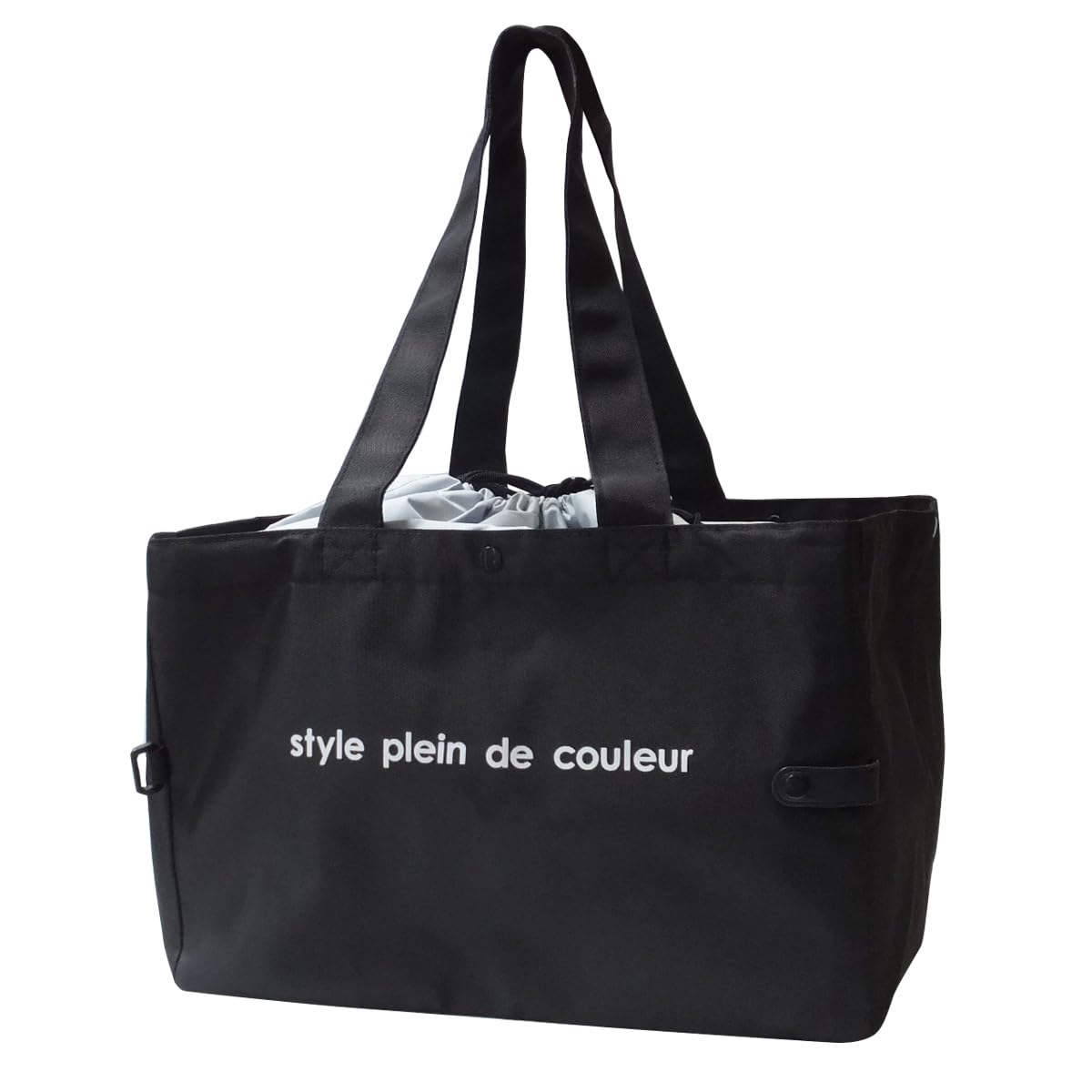 [アットファースト] 保冷バッグ レジカゴ 折りたたみ 大容量 自立する エコバッグ ブラック AF6359