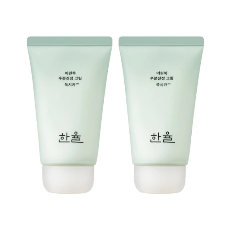 [1+1] トラブル 鎮静 ヨモギシカ 水分 クリーム 55ml+55ml