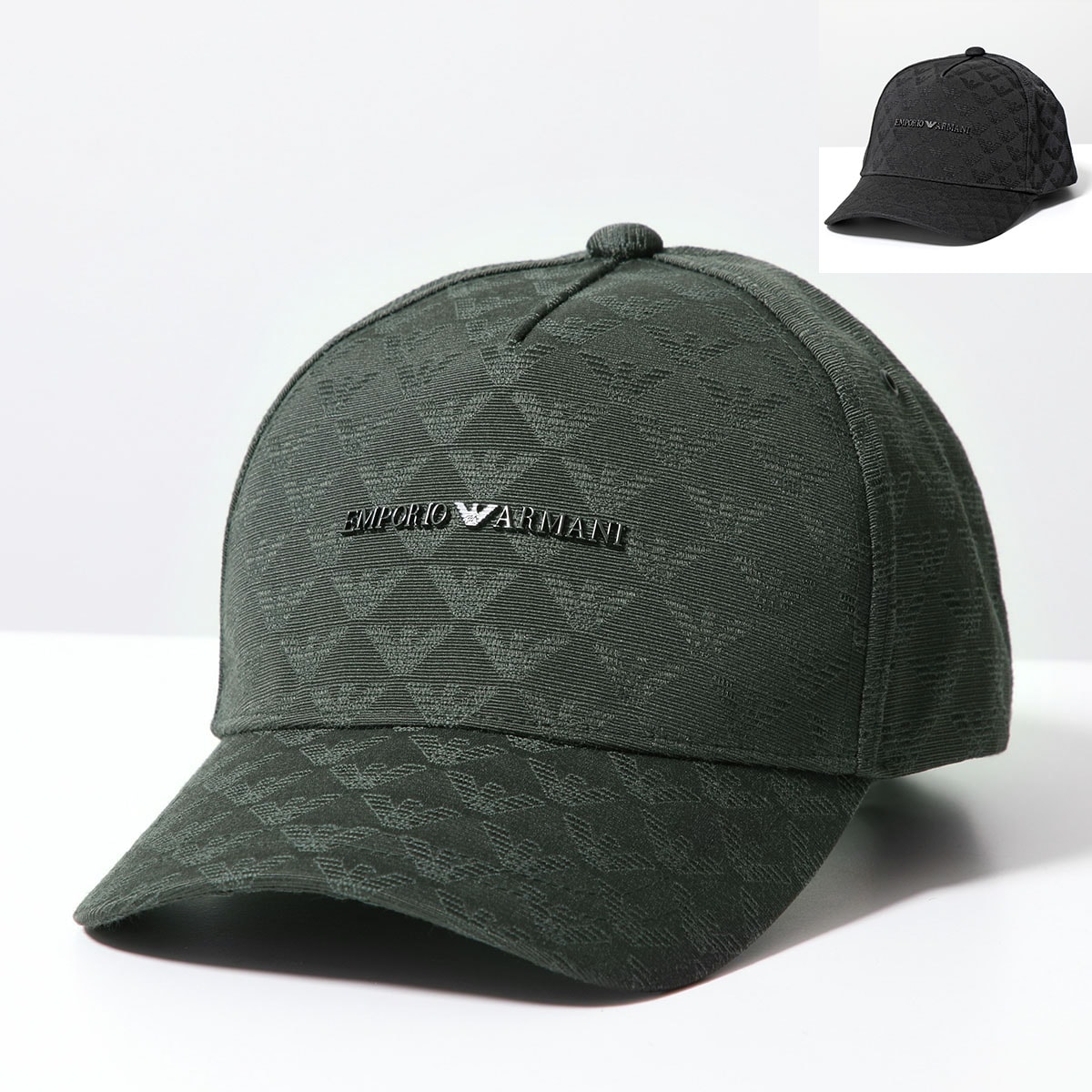 EMPORIO ARMANI エンポリオアルマーニ ベースボールキャップ 627924 CC985 メンズ イーグルロゴ 帽子 カラー2色