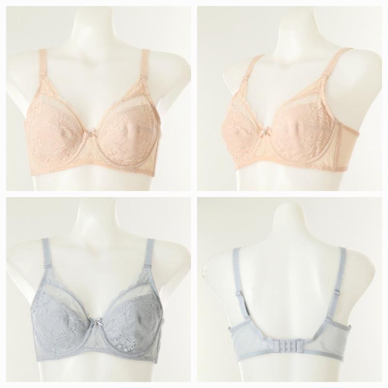 DEカップ)軽くて胸が小さく見えるデイリーコットン薄手ブラD_J(VBRF750D_E)