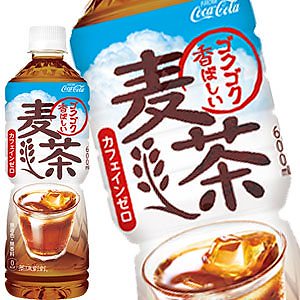 コカコーラ 茶流彩彩 麦茶 600mlPET48本［24本2箱］［賞味期限：2ヶ月以上］［送料無料］45営業日以内に出荷 5,913円