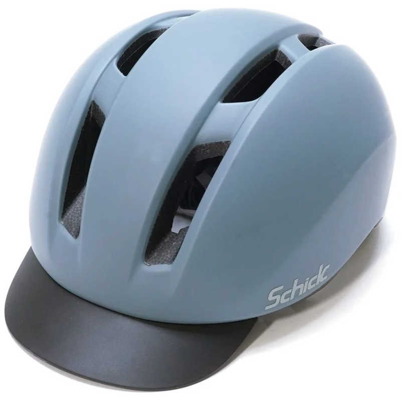 サギサカ　自転車用ヘルメット Schick (シック) (Lサイズ：57～60cm) マットグレー　46508