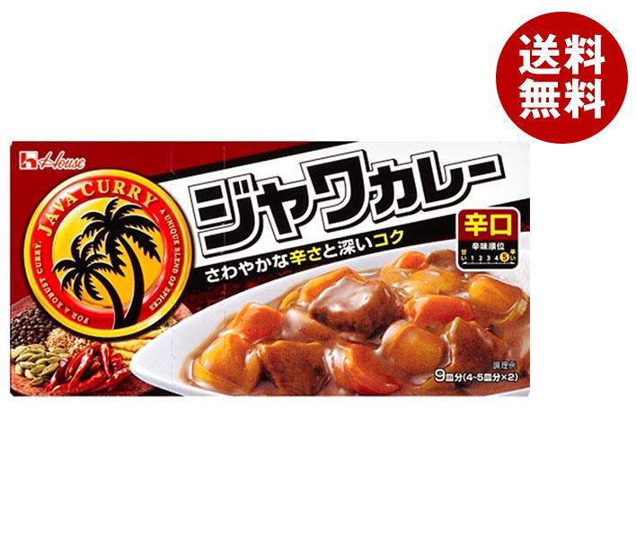 ハウス食品 ジャワカレー 辛口 185g×10個入×(2ケース)