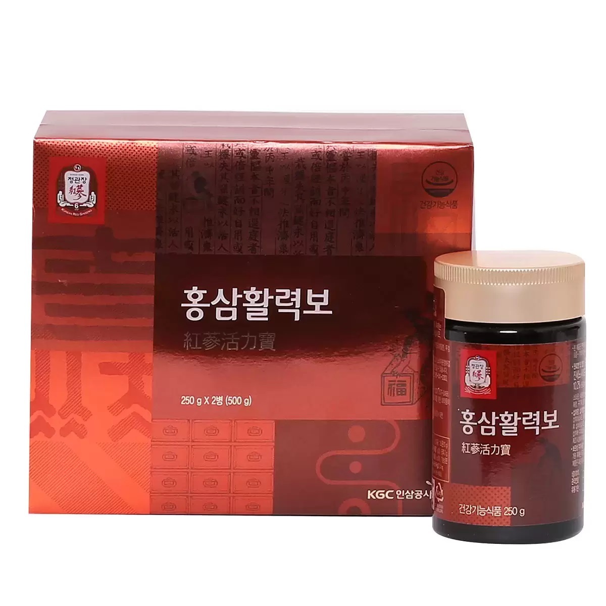 韓国 紅参活力250g x 2本 韓国健康食品 6年近紅参 紅参濃縮液 ギフト用 11,766円