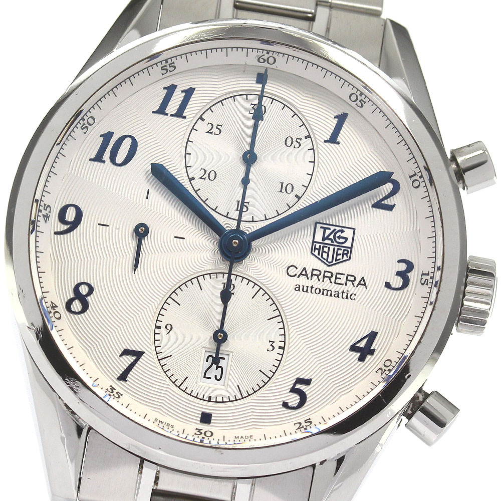 タグホイヤー TAG HEUER CAS2111.BA0730 カレラ ヘリデージ キャリバー16 クロノグラフ 自動巻き メンズ _811837【中古】