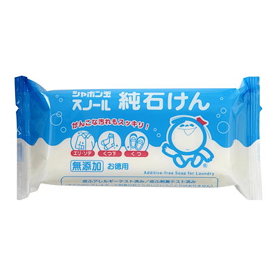 他サイト： シャボン玉石鹸 シャボン玉 スノール 純石けん 180gの商品画像