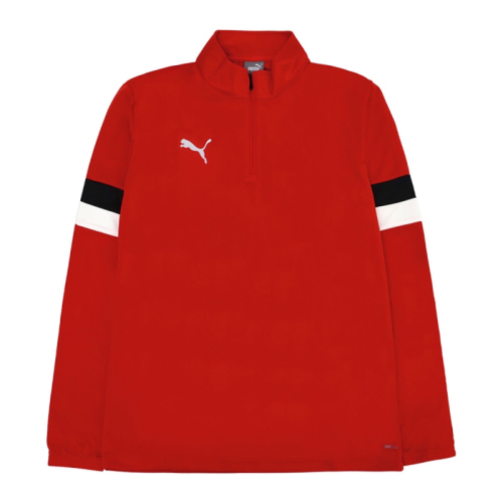 プーマチームライズ 1/4 ジップトップ (65865601) ロングスリーブTシャツ