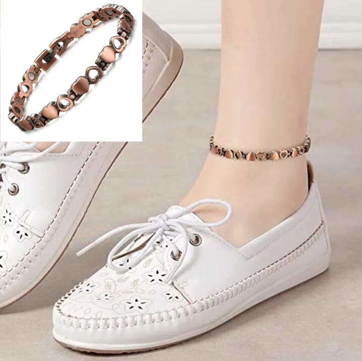 磁気アンクレット 銅製ジュエリー 純銅磁気 エネルギーマグネット付き スレット 痩身 調節可能 健康エネルギー 高磁石 瞑想 ヨガ 銅ブレスレット ハンドメイド 手作り血行促進 疲労回復 5,299円