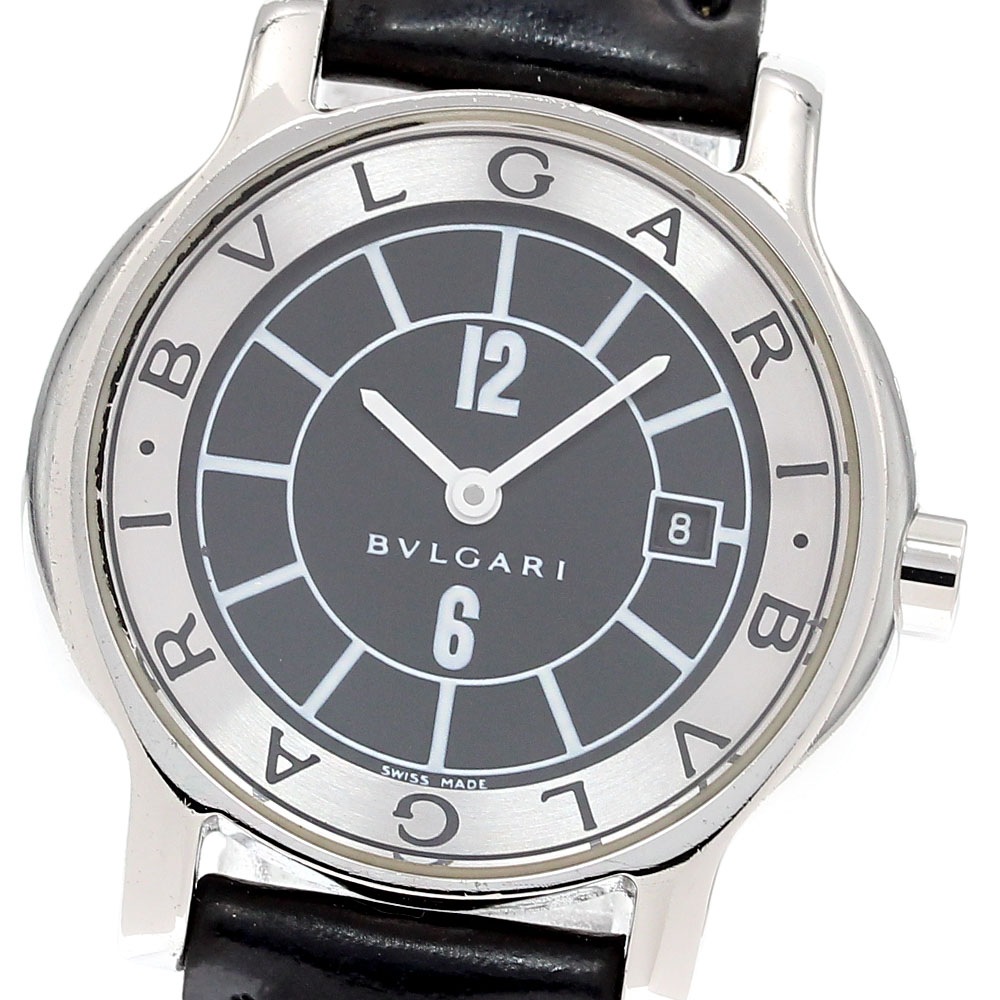 ブルガリ BVLGARI ST29S ソロテンポ デイト クォーツ レディース