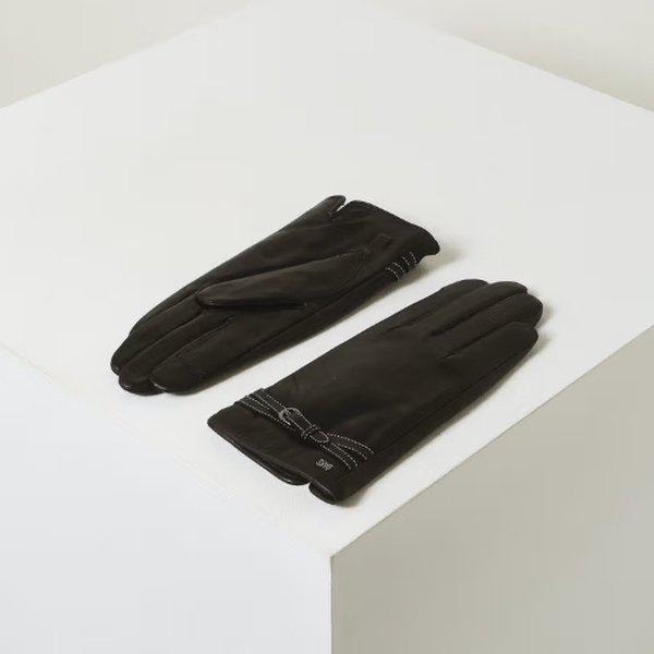 ベルトねじりラムスキン手袋 ブラック DCGV5F310BK_s