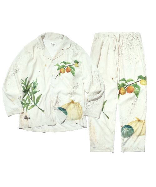 半額】 TEA X COLLECTIVE 韓国正規品 UP SET PAJAMA パジャマ Color:IVORY -  flaviogimenis.com.br