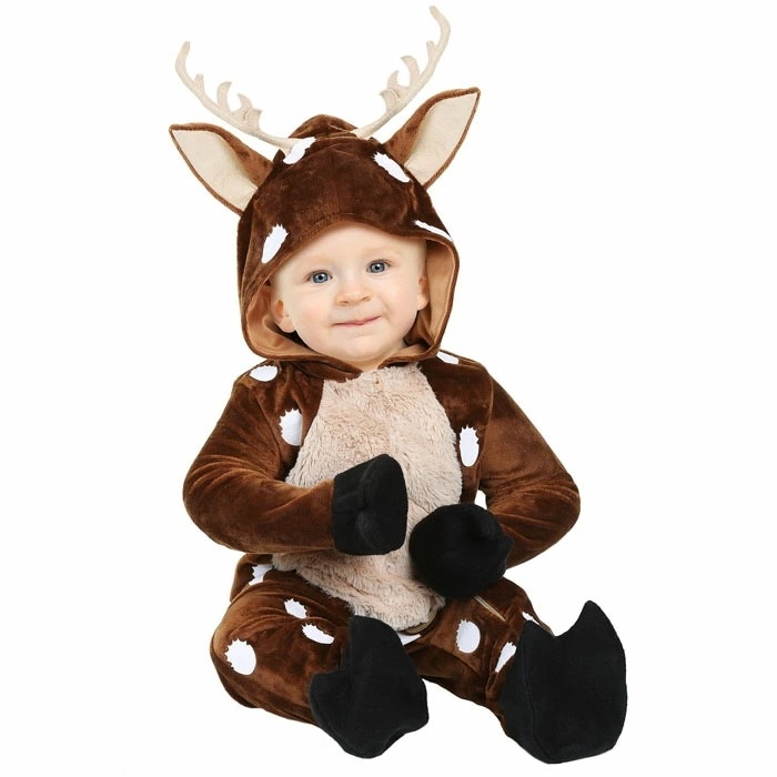 【2枚購入で1oo円OFF】ハロウィン 衣装 鹿 しか ベビー キッズ アニマル 赤ちゃん 動物 ハロウィン 男女兼用 着ぐるみ 仮装 舞台 ステージ コスチューム パーティー イベント コスプレ衣装