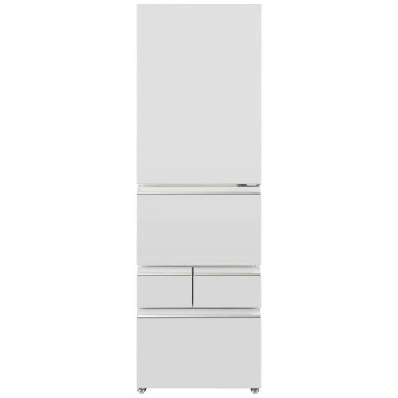 アクア　AQUA　冷蔵庫 5ドア 401L 右開き 真ん中野菜室 幅60cm ライトグレー　AQR-S40A-W（標準設置無料）