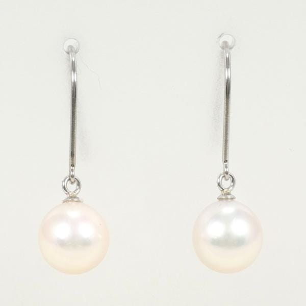 PT900 プラチナ ピアス パール 総重量約1.8g ジュエリー 中古