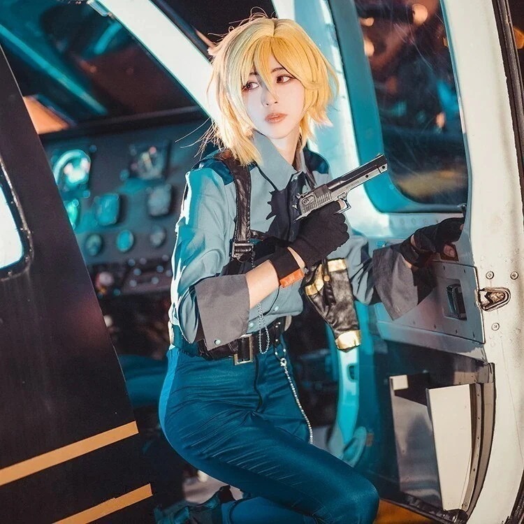 仮装 装服 ハロウィン コスチューム コスプレ衣装 濑名泉 真白友也 深海奏汰 仁兔なずな 終末の警官 スカウト!RELOADED あんさんぶるスターズ スーツ ハロウィン 2023年新作入荷コスプレ