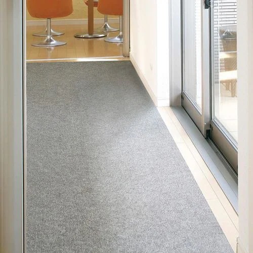 【メーカー直送品】萩原 吸着マット ピタロ 廊下敷きマット 約90×600cm グレー