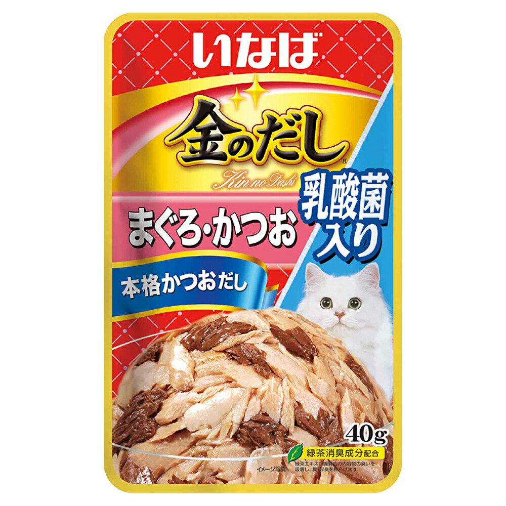 いなば　金のだし　乳酸菌入り　まぐろ・かつお　４０ｇX９６　ＣＲＣ35―20―20―55―00