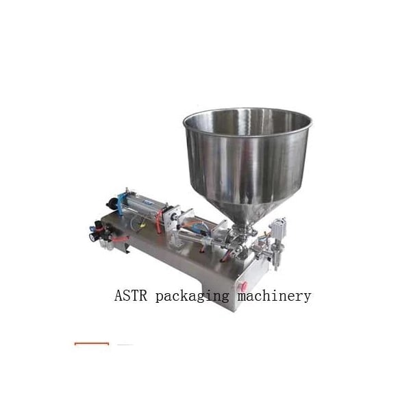 クリームヨーグルト蜂蜜ジュース醤油ジャムゲル充填材ペースト充填機空気圧ピストンフィラー