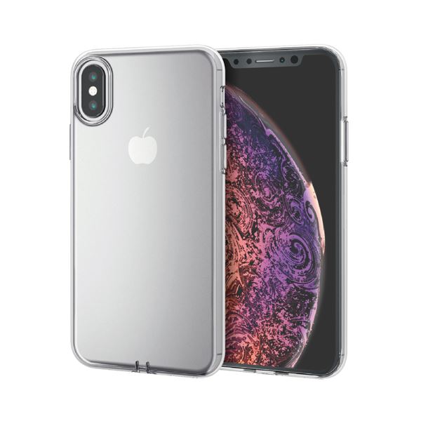 (まとめ)エレコム iPhone XS/ソフトケース/極み/クリア PM-A18BUCTCR(×5セット)