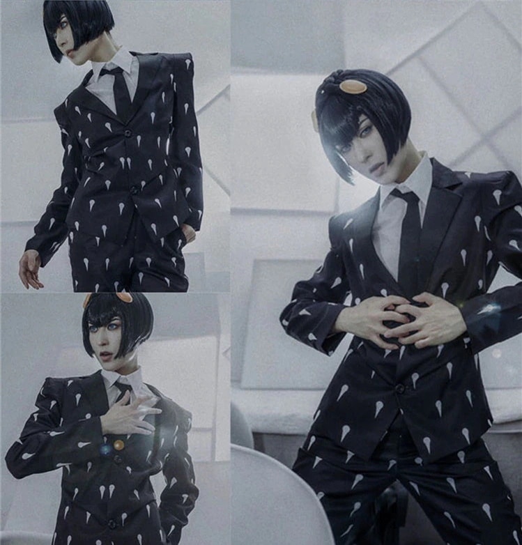 ジョジョの奇妙な冒険 葬式 ブチャラティ コスプレ衣装 コスチューム 学園祭 イベント 文化祭 仮装