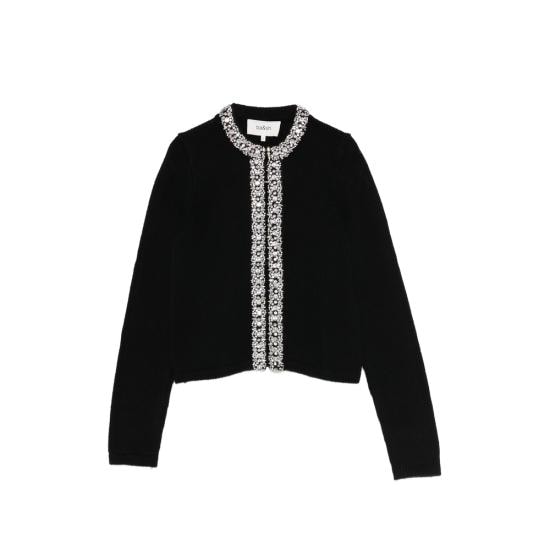 BA&SH Women Knitwear LOUNA NOIR BLACK