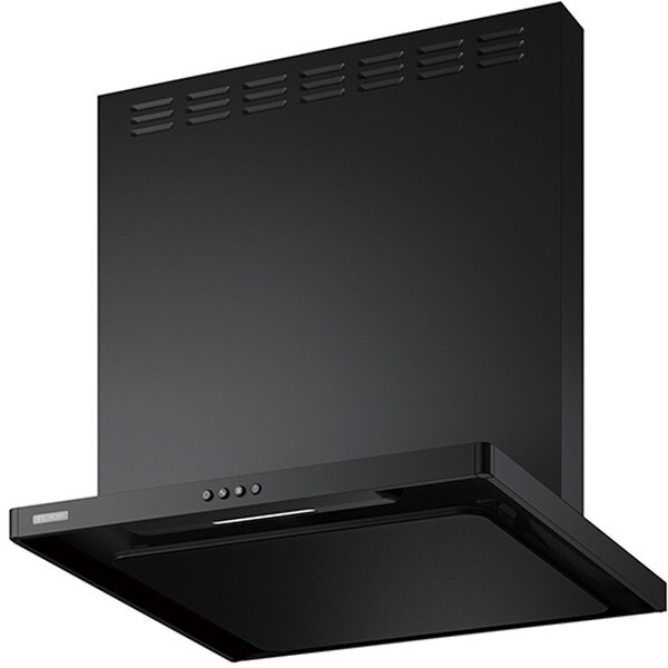 ASR-3A-6026LSBK スモーキーブラック スタンダード レンジフード 間口600mm 高さ600mm 左排気 前幕板付属横幕板別売