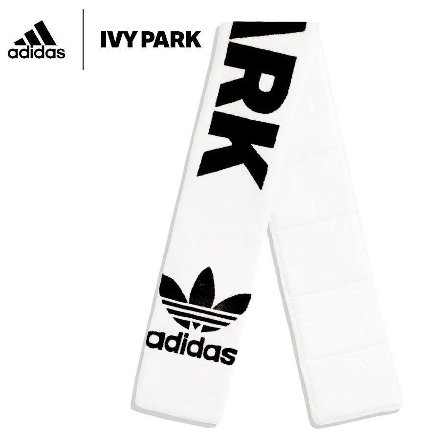 アディダス ADIDASIVY PARK FAUX FUR SCARFアイビーパーク フェイクファースカーフWHITE/BLACK(ホワイト/ブラック)メンズ