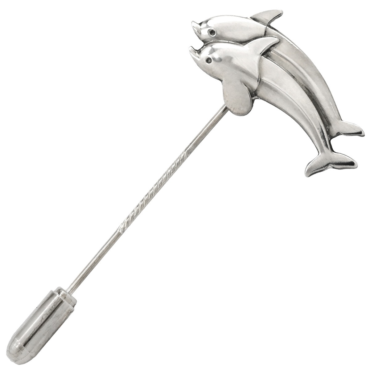 ジョージ・ジェンセン ブローチ イルカモチーフ ピンブローチ シルバー925 シルバー AG925 129 【箱】【中古】 7,045円