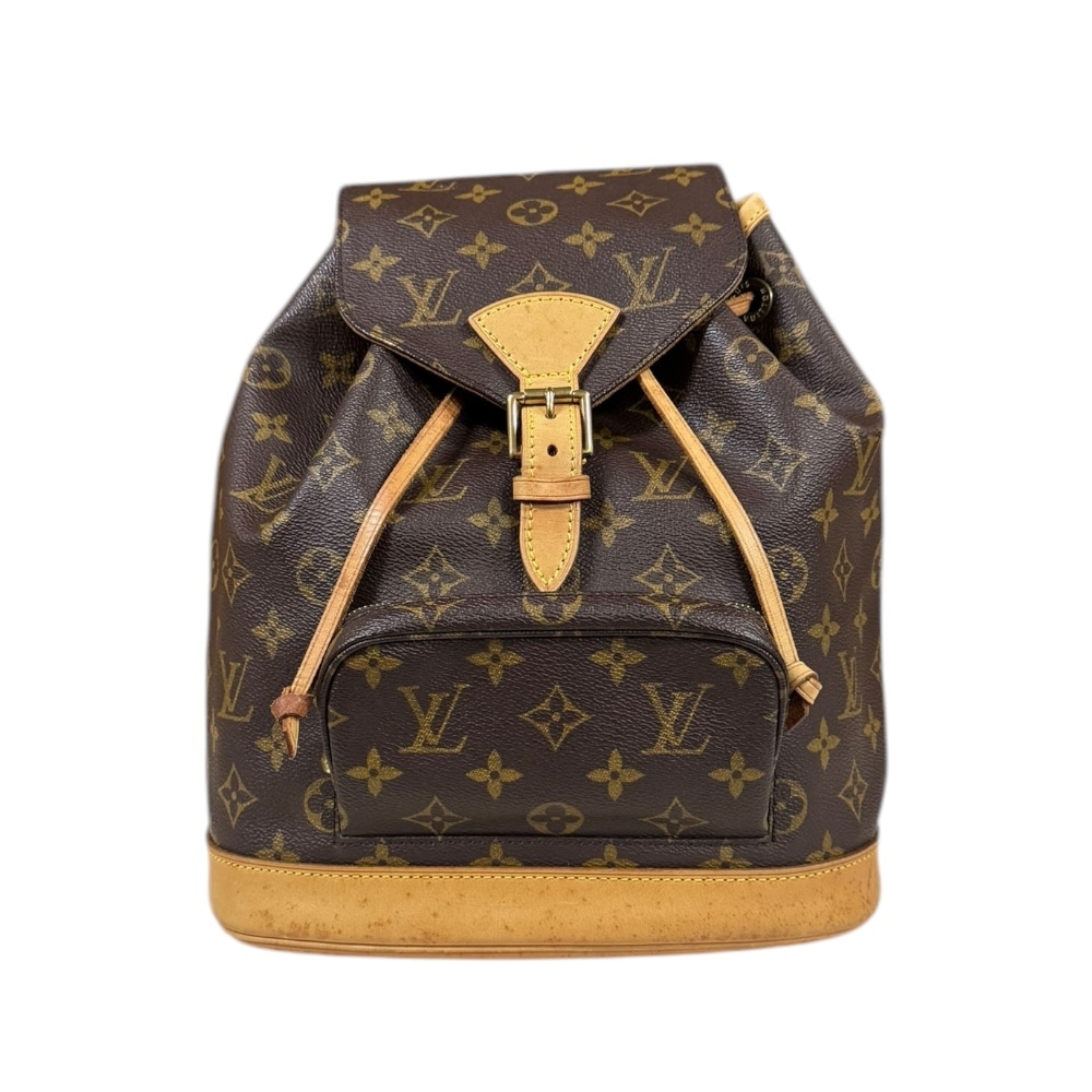 ルイヴィトン モンスリMM モノグラム リュック・デイパック モノグラムキャンバス M51136 LOUIS VUITTON 中古