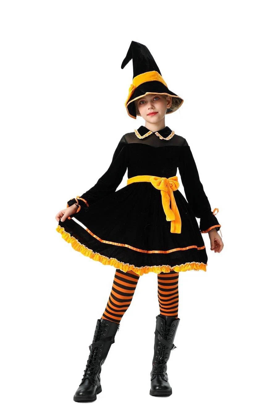 欧米 ハロウィン 子供 コスチューム パンプキン ベビー 子供服 魔女 コスチューム コス パンプキン コスチューム 面白い ドレス ドレス