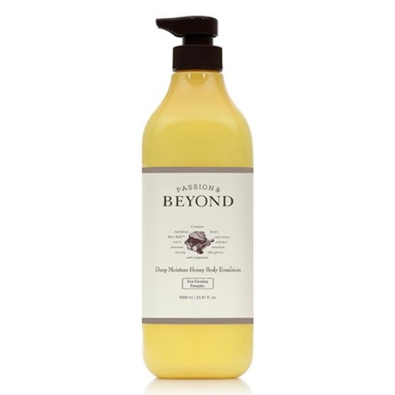 ディープモイスチャー ハニー ボディ エマルジョン ローション 1000ml x 1個 (鎮静/弾力/保湿/栄養供給/活力/しわ防止)