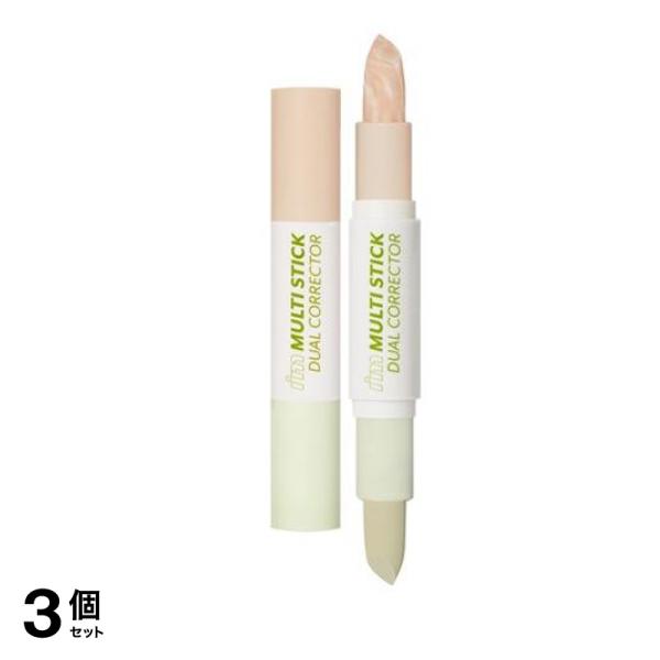 アイムミミ アイムマルチスティックデュアルコレクター 002 ライトグリーン 7.6g 3個セット