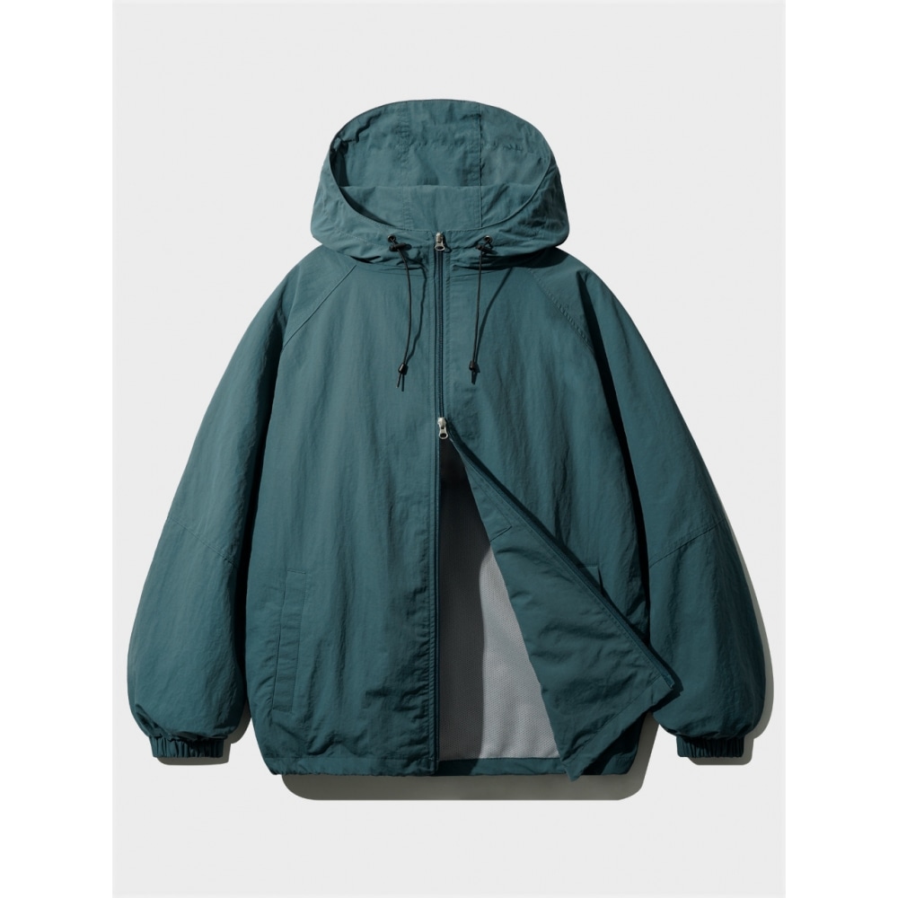 TWNオールタイムウィンドプロテクタージャケットブルーグリーンJYOT3538