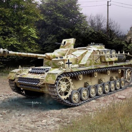 [1/35スケール] ドイツのStuG4 Sd.Kfz.167 [Ver.]. アカデミープラモデル #13522