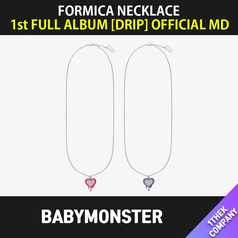 [購入金額特典]（FORMICA NECKLACE）BABYMONSTER 1st FULL ALBUM [DRIP] OFFICIAL MD 5,151円