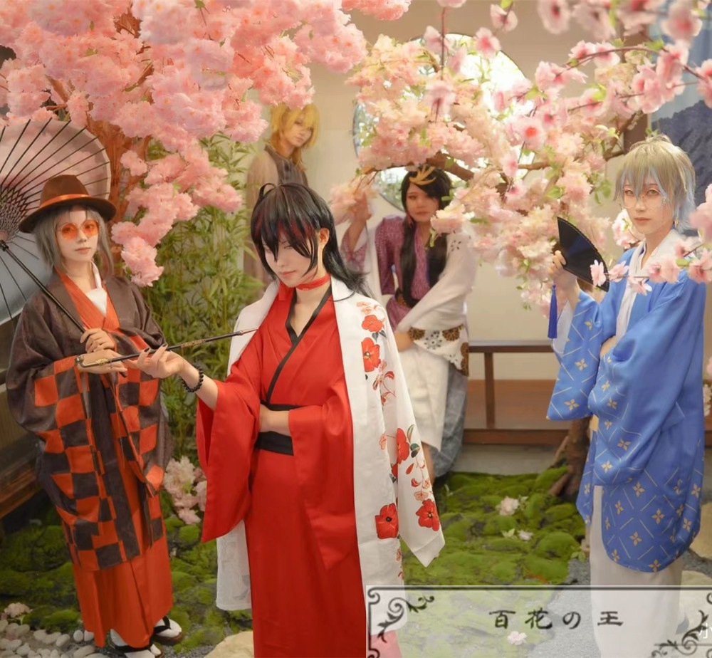 VTuber バーチャルライバー EN New Year Goods&Voice 2022 Vox Ike Yamino Luca Mysta 着物 コスプレ衣装 コスチューム