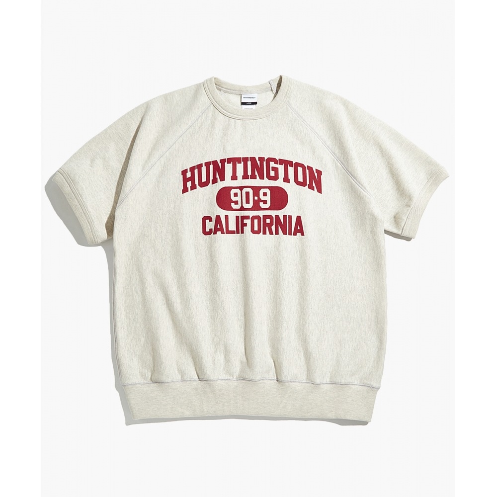 優秀 5/26 배송 VSC ハーフスリーブ スウェット (ハンティントン) 1%オートミール