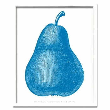 Pear アートパネル blue IPF-52889