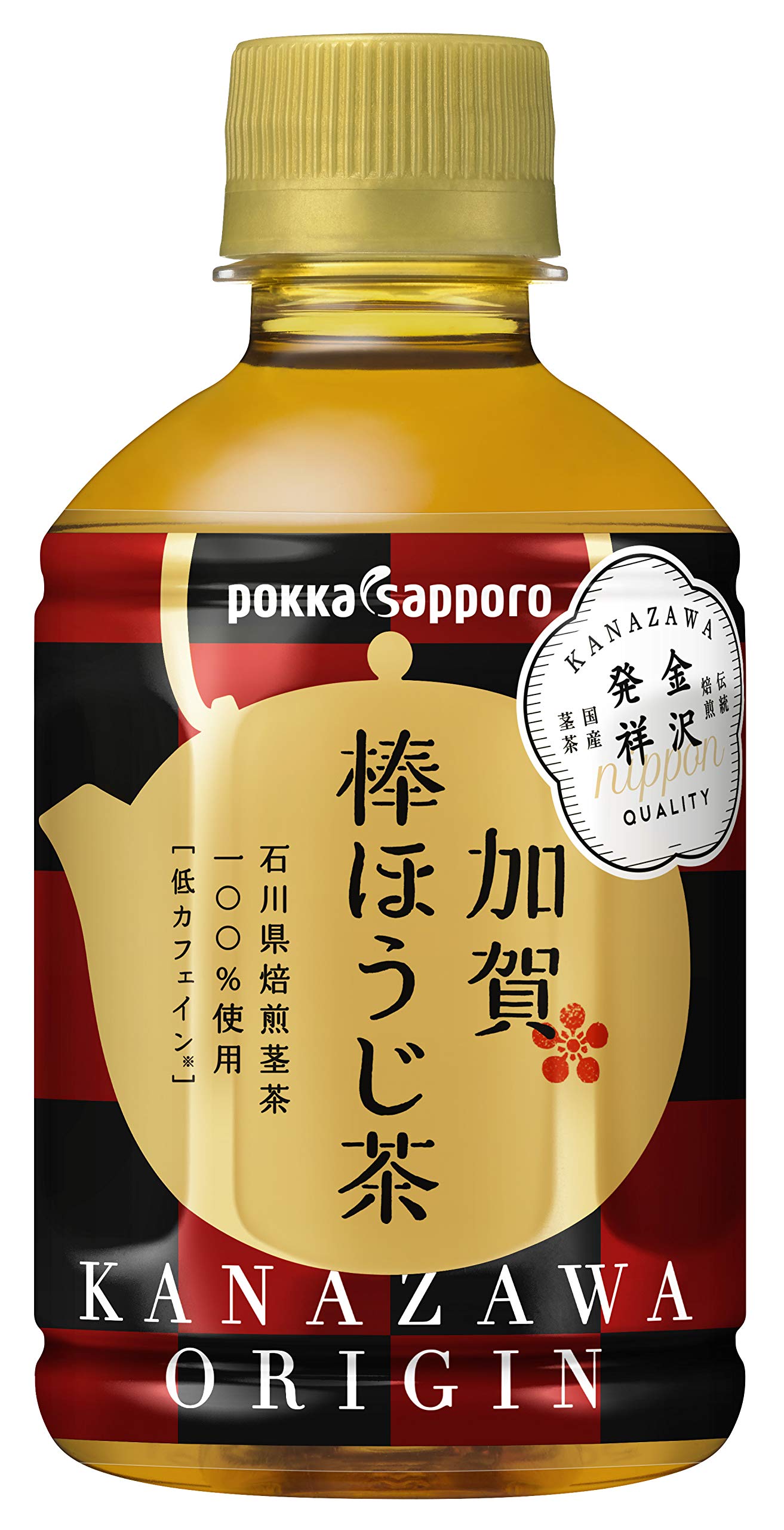 ポッカサッポロ 加賀棒ほうじ茶 （275ml×24本）×3箱