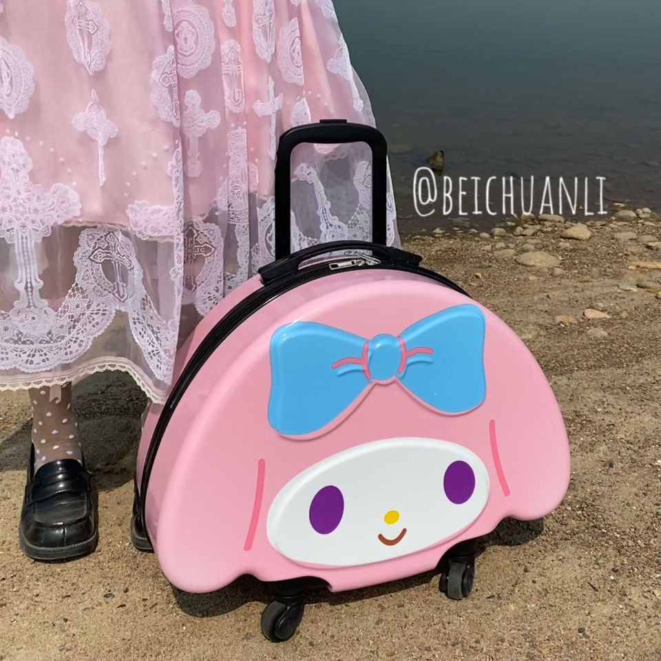 Sanli 荷物かわいい漫画 Leti リトルレッドブック搭乗トロリーケース同じサイズ 4,784円