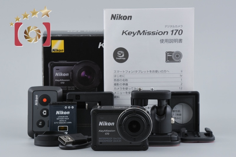 KeyMission 170 防水アクションカメラ 元箱付き
