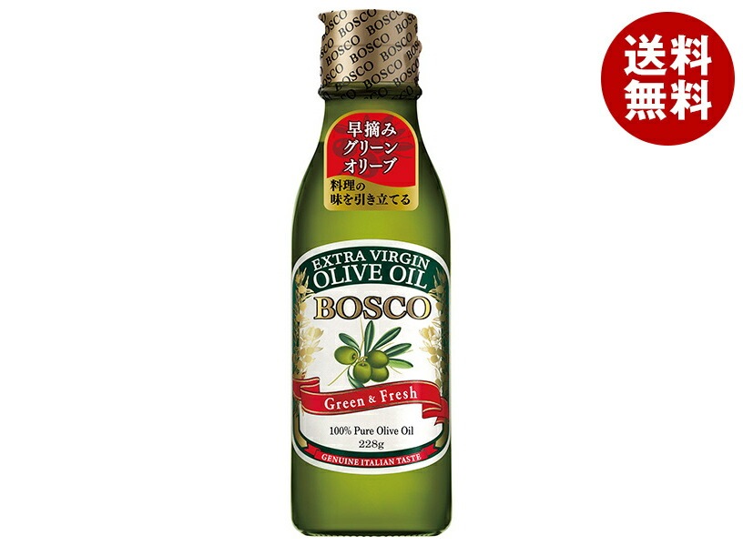 日清オイリオ BOSCO(ボスコ) エキストラバージンオリーブオイル 228g瓶＊12本入 8,584円