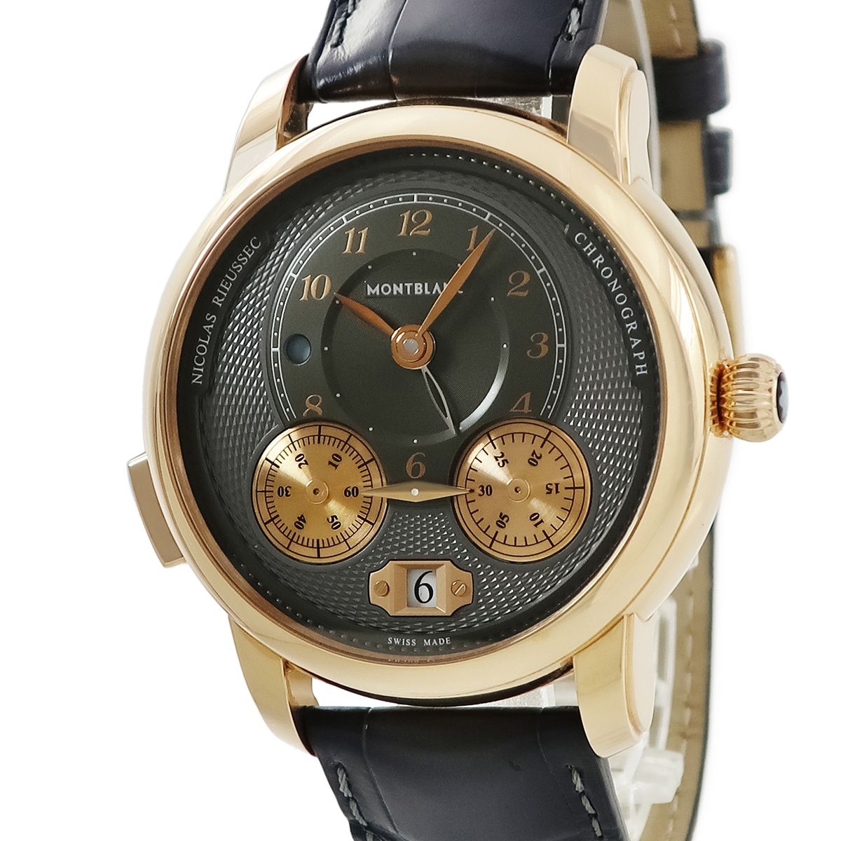 スターレガシー ニコラ リューセック クロノグラフ MB119964 自動巻き メンズ K18RG無垢 PG デイ＆ナイト 3年保証