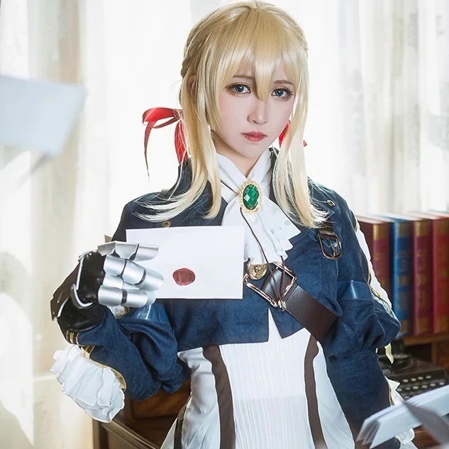 コスプレ 衣装 子供 大人ヴァイオレット.エヴァーガーデンコスプレ衣cosplay