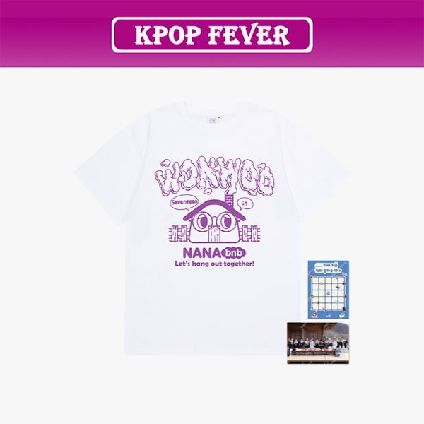 【新品】SEVENTEEN ミンギュ NANA bnb Tシャツ SEVENTEEN - T-Shirt VERNON [NANA bnb with SEVENTEEN Official