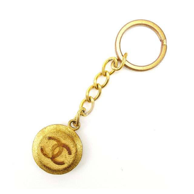 キーリング ヴィンテージ ココマーク ゴールド 中古