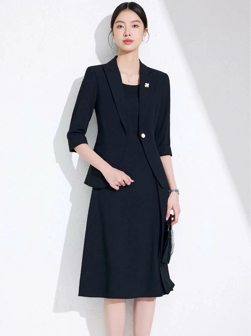 セットアップ レディース セレモニー パンツスーツ ワンピーススーツ 入学式 卒業式 ママスーツ 入園式 卒園式 スーツ パンツ ワンピース 選べる2TYPE ビジネススーツ 通勤 仕事 OL フォー