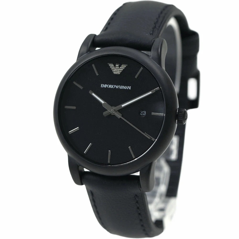 エンポリオアルマーニ 腕時計 メンズ 日付カレンダー ブラック EMPORIO ARMANI 41MM AR1973